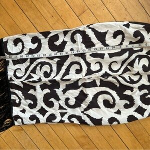 SHEIN Black and White Pencil Skirt